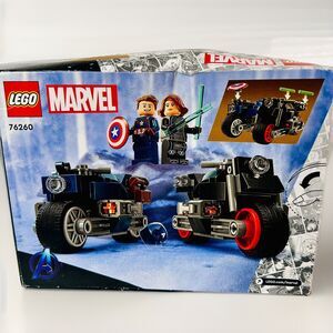 LEGO Marvel Captain America Black Widow Motorcycles 76260 NEW But Box Has Damage